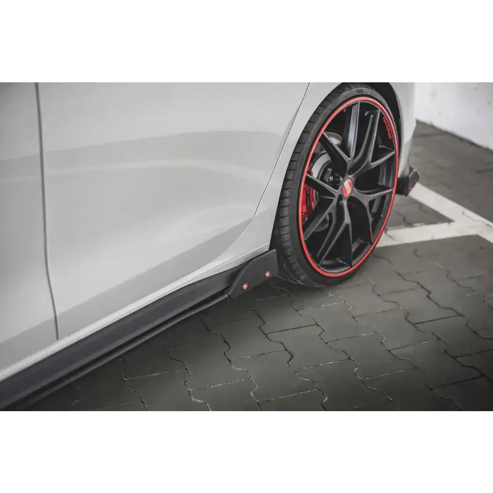 Sideskjørt Lepper + Flaps V.2 Volkswagen Golf 8 Gti / Gti Clubsport 20- - 3