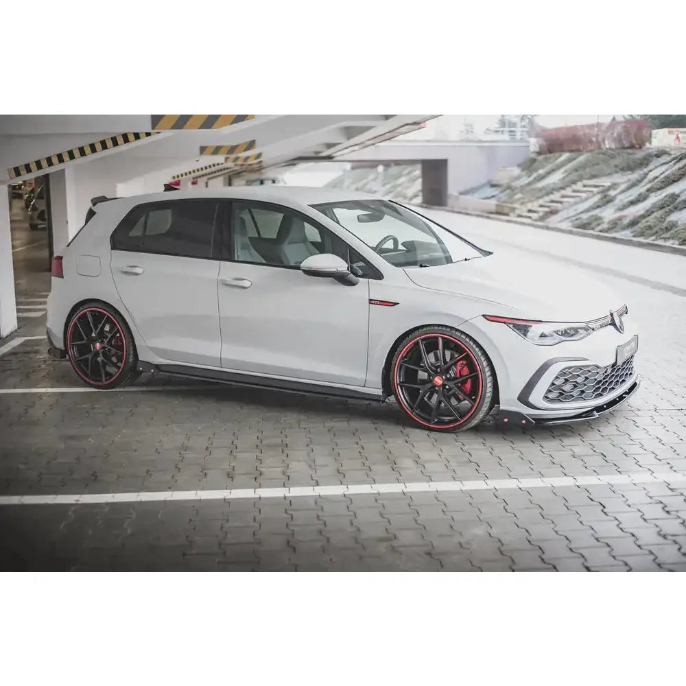 Sideskjørt Lepper + Flaps V.2 Volkswagen Golf 8 Gti / Gti Clubsport 20- - 4