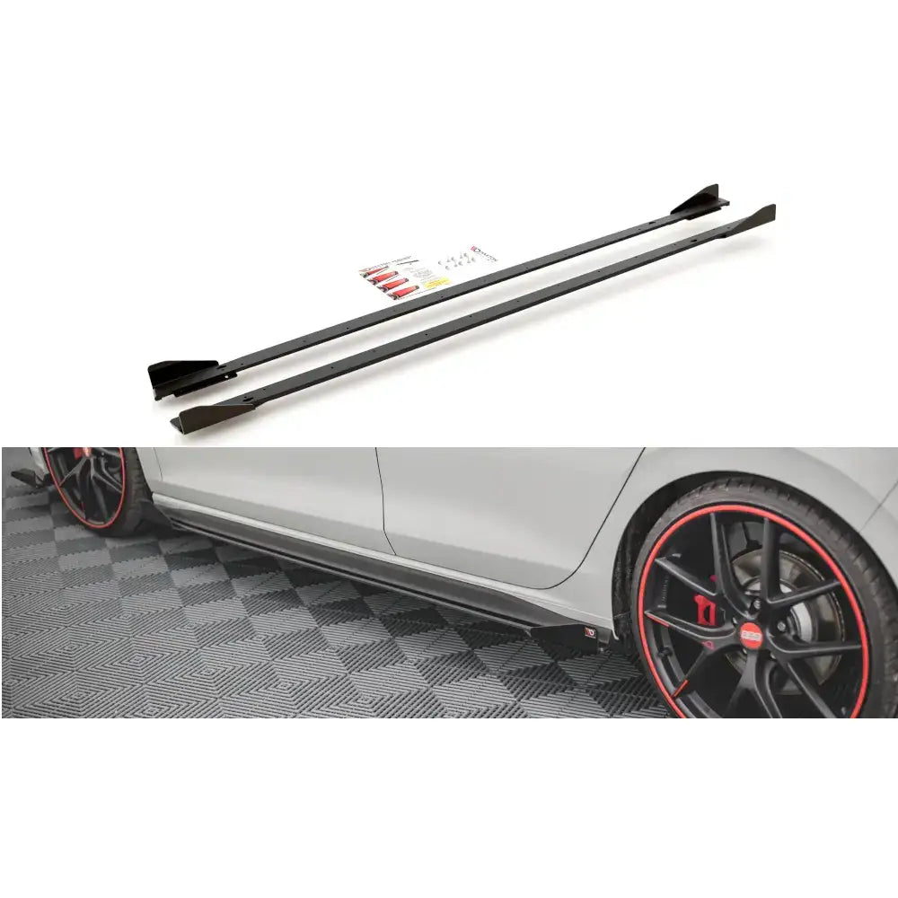 Sideskjørt Lepper + Flaps Volkswagen Golf 8 Gti / Gti Clubsport 20- - 1