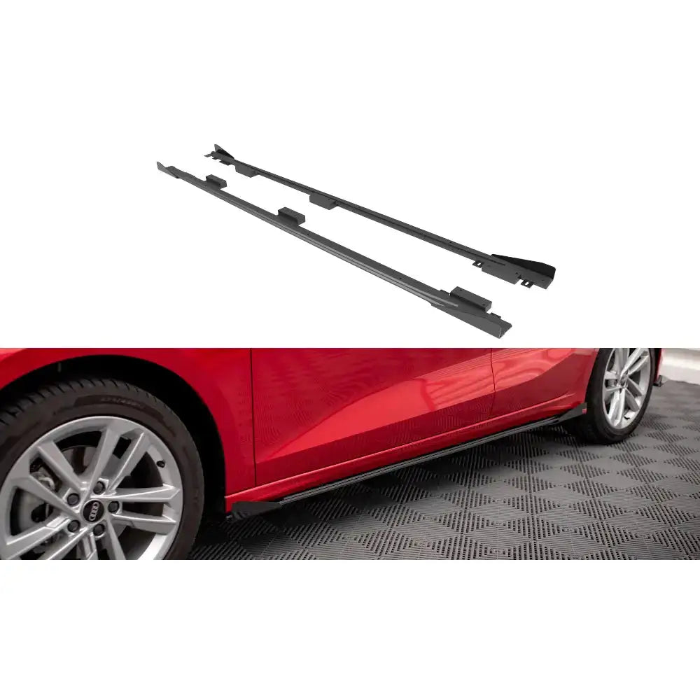 Sideskjørt Lepper Street Pro + Flaps - Audi A3 8y 20- - 1