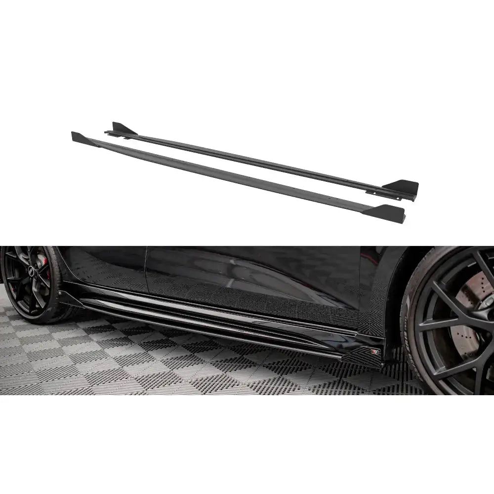 Sideskjørt Lepper Street Pro + Flaps - Audi Rs3 Sportback 8y 20- - 1