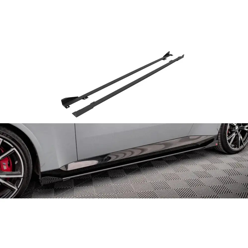 Sideskjørt Lepper Street Pro + Flaps - Bmw 2 Serie Coupe M-pack / M240i G42 21- - 1