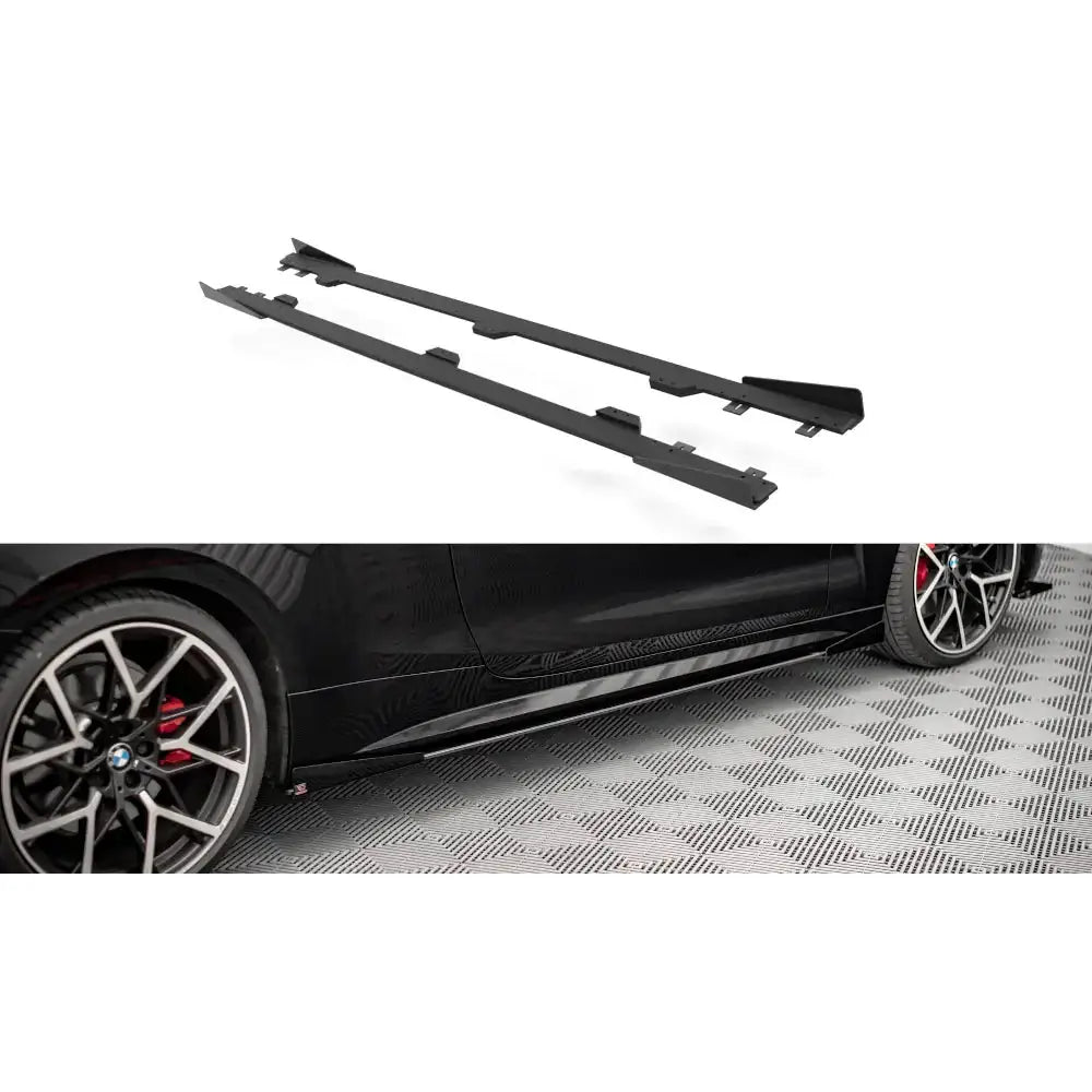 Sideskjørt Lepper Street Pro + Flaps - Bmw 4 M-pack G22 20- - 1