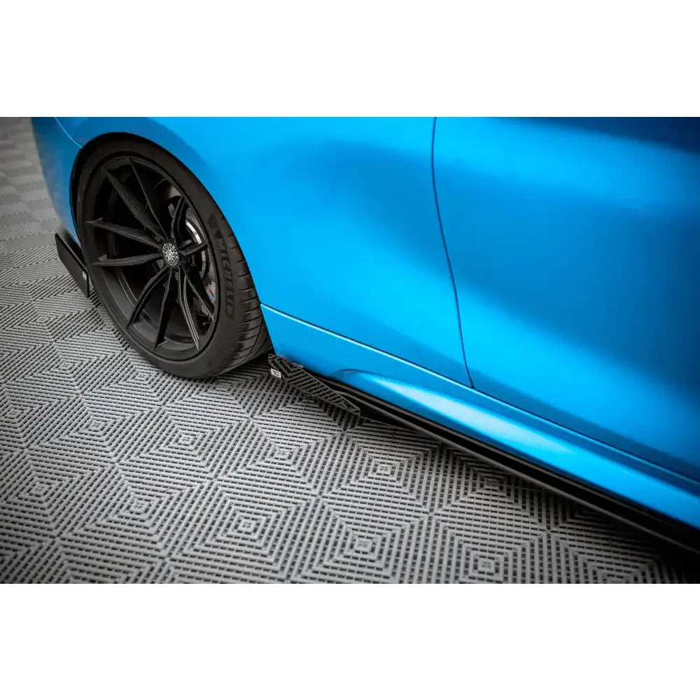 Sideskjørt Lepper Street Pro + Flaps - Bmw M2 F87 16-20 - 3