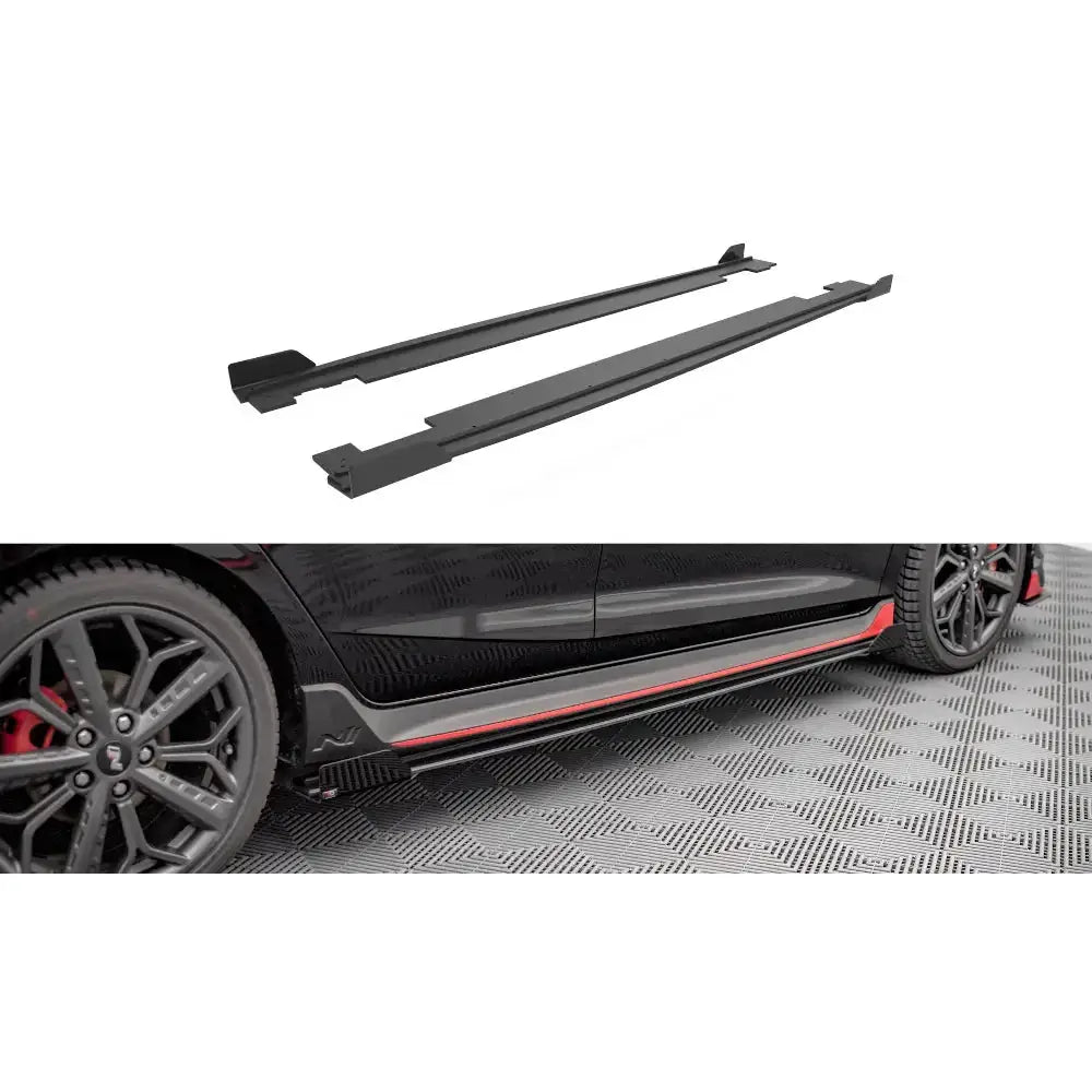 Sideskjørt Lepper Street Pro + Flaps - Hyundai I20 n Mk3 20- - 1