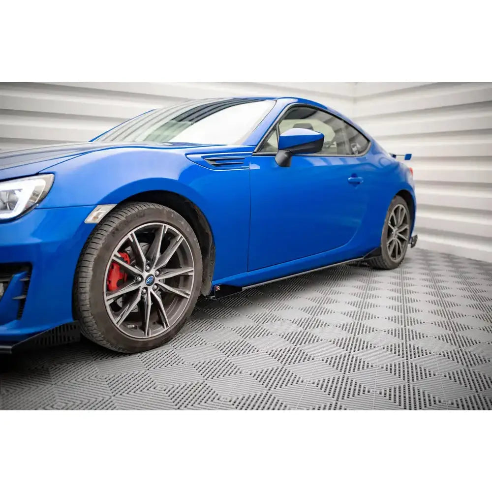 Sideskjørt Lepper Street Pro + Flaps - Subaru Brz Mk1 Facelift 17-20 - 3