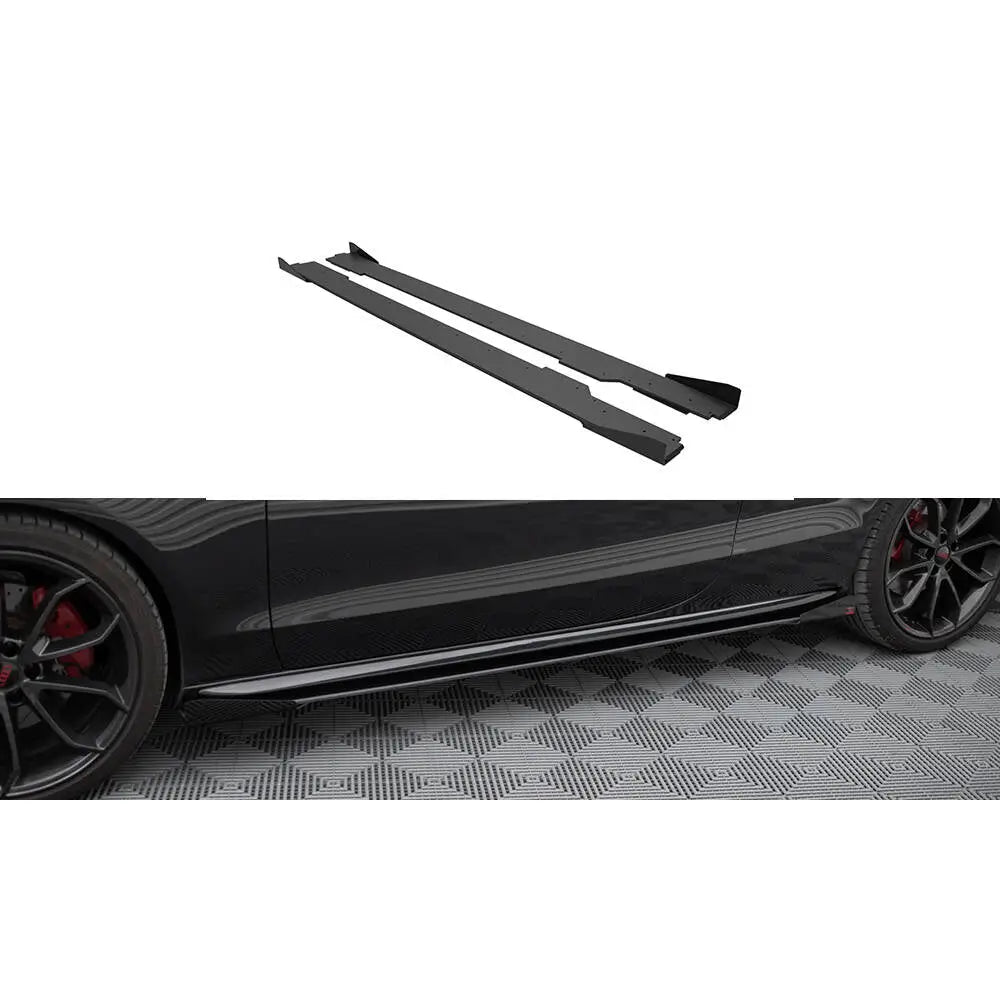 Sideskjørt Street Pro + Flaps Audi A5 / A5 S-line / S5 Coupe / Cabrio 8t / 8t Facelift - 1