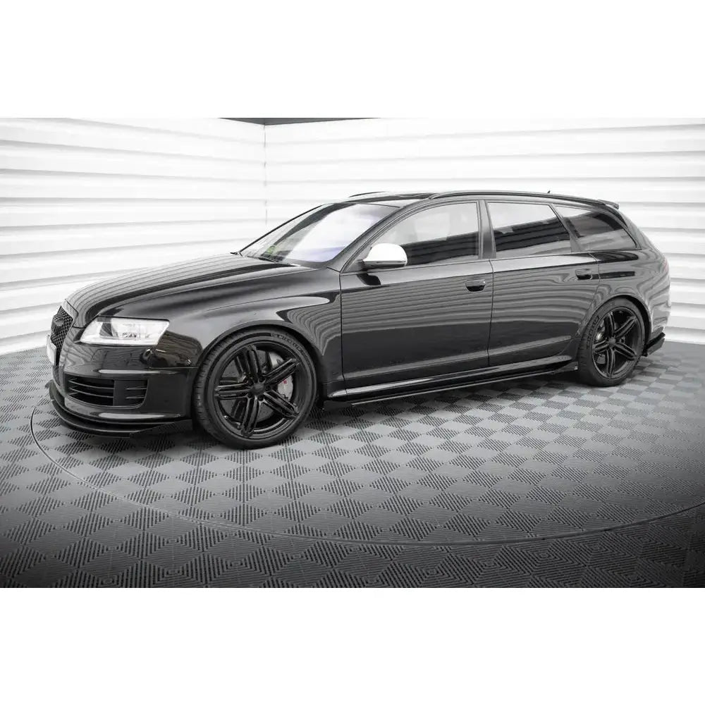 Sideskjørt Street Pro + Flaps Audi Rs6 Avant C6 - 4