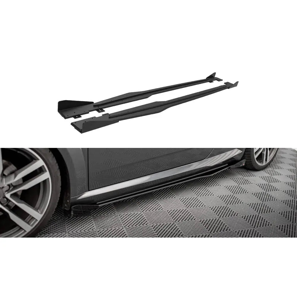 Sideskjørt Street Pro + Flaps Audi Tt s / S-line 8s - 1