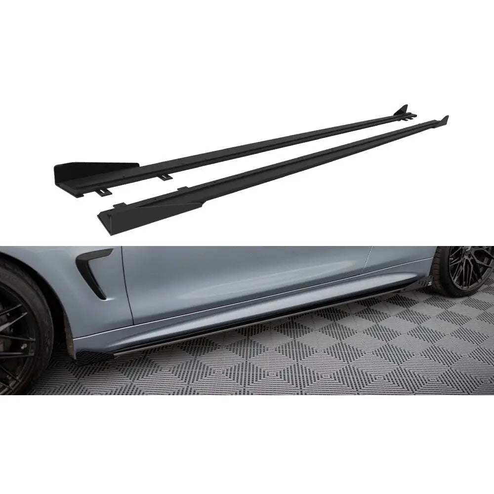 Sideskjørt Street Pro + Flaps Bmw 4 Coupe M-pack F32