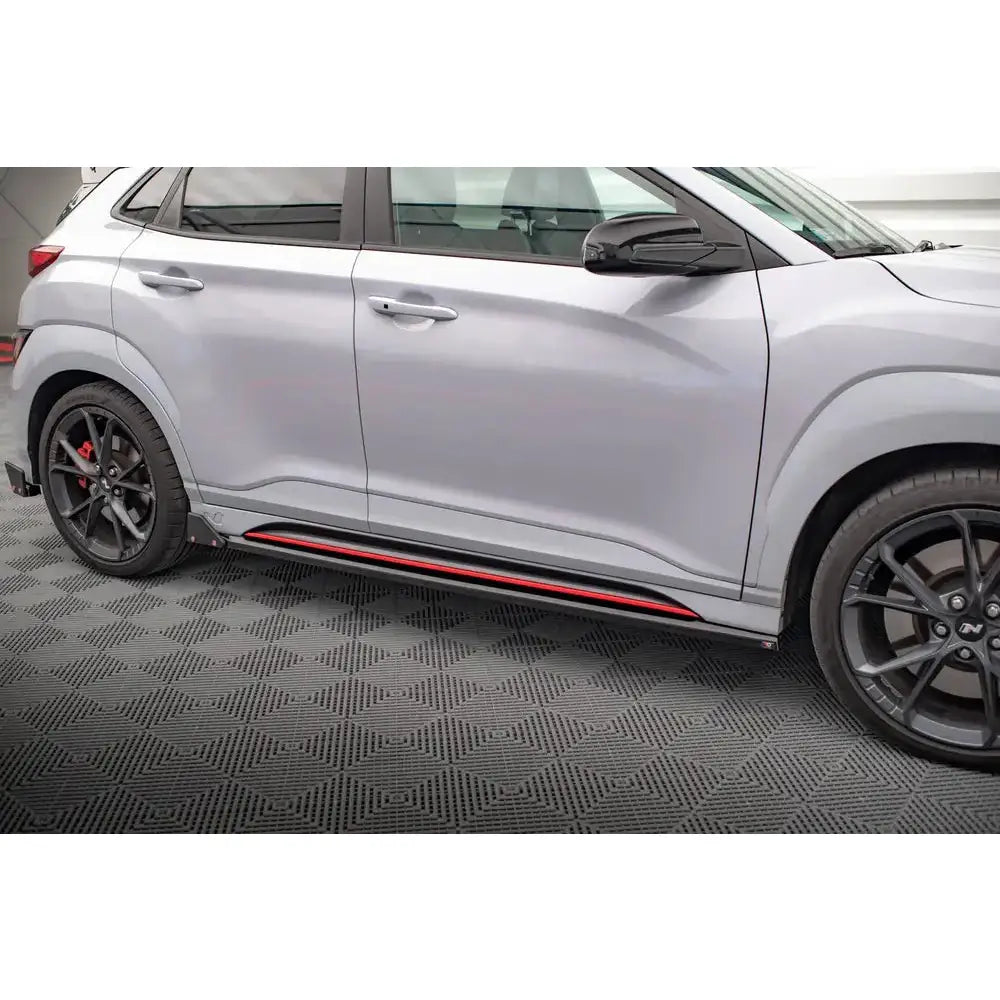 Sideskjørt V.1 + Flaps Hyundai Kona n Mk1