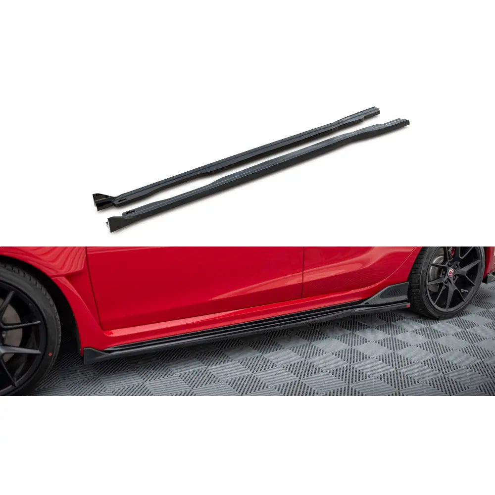 Sideskjørt V2 Honda Civic Type-r Mk 11