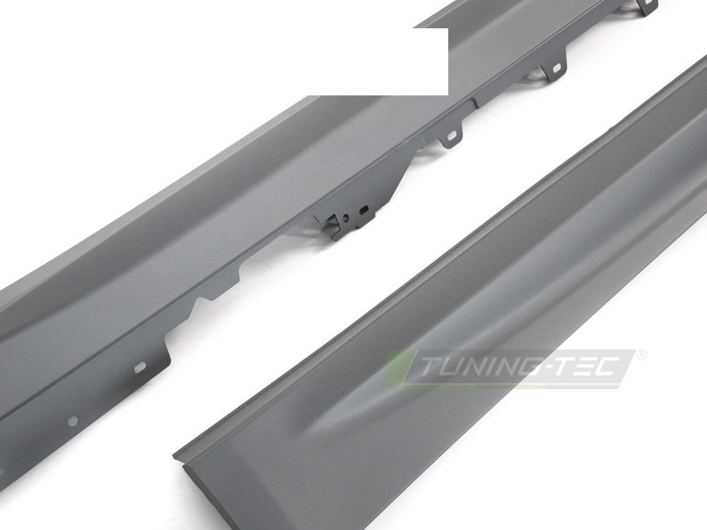 Detaljbilde av sideskjørt i Sport-utførelse for BMW F36 2013–2020