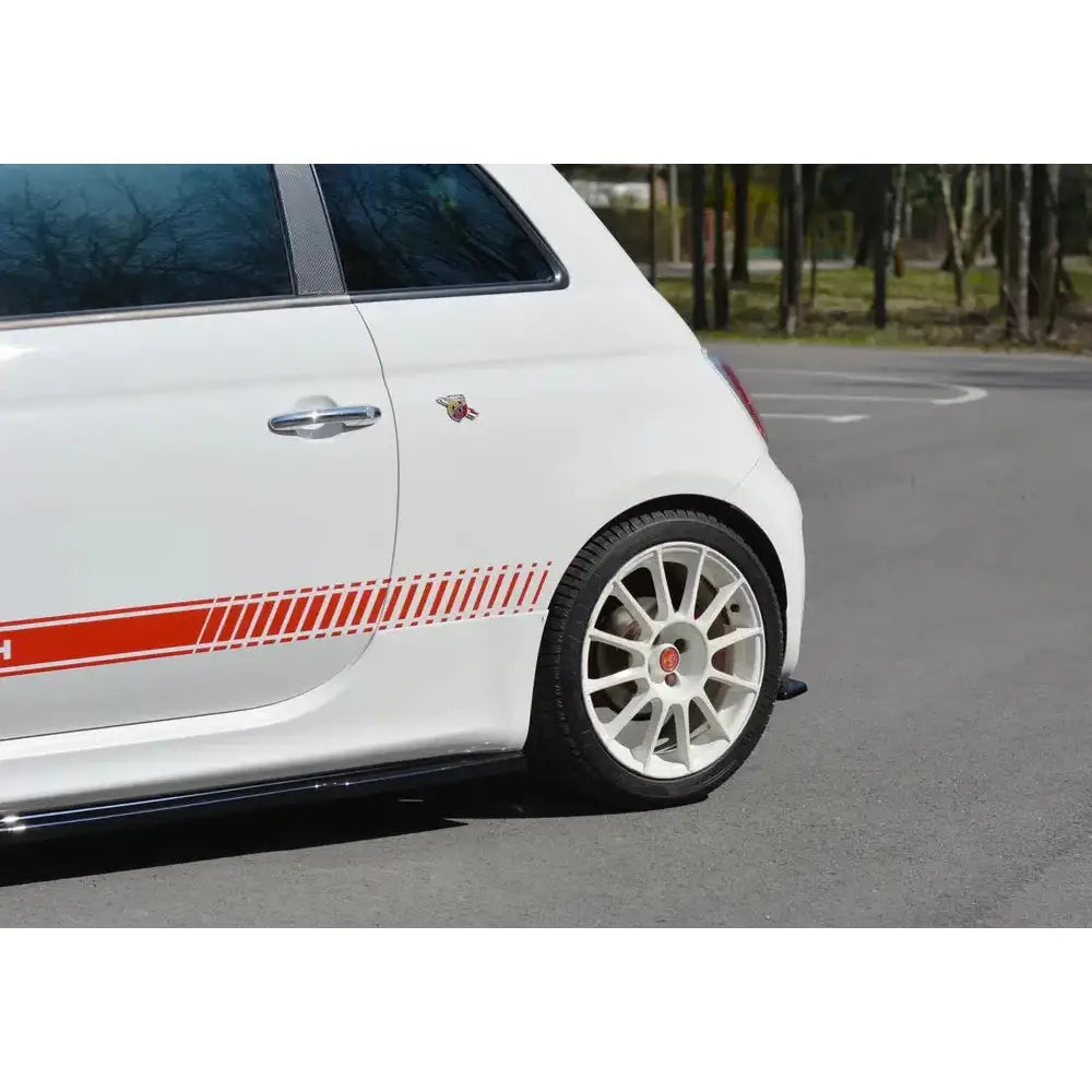 Sidesplittere bak Fiat 500 Abarth Mk1