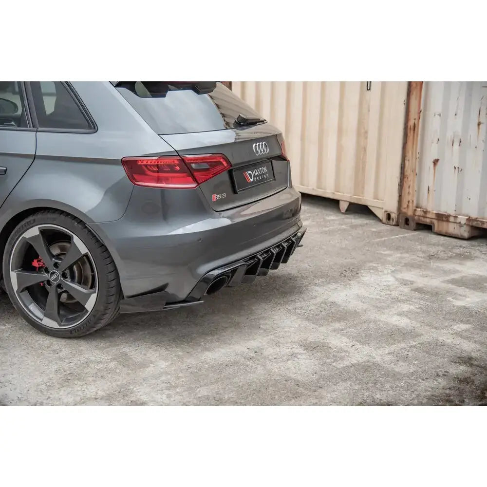 Sidesplittere Bak Racing + Flaps Audi Rs3 8v Sportback - 5