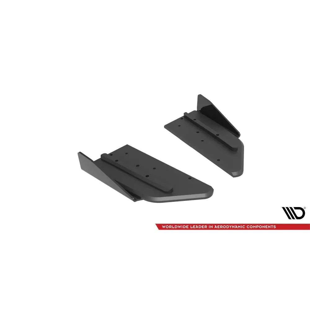 Sidesplittere Street Pro + Flaps Mercedes-amg C43 Coupe C205 Facelift - 6