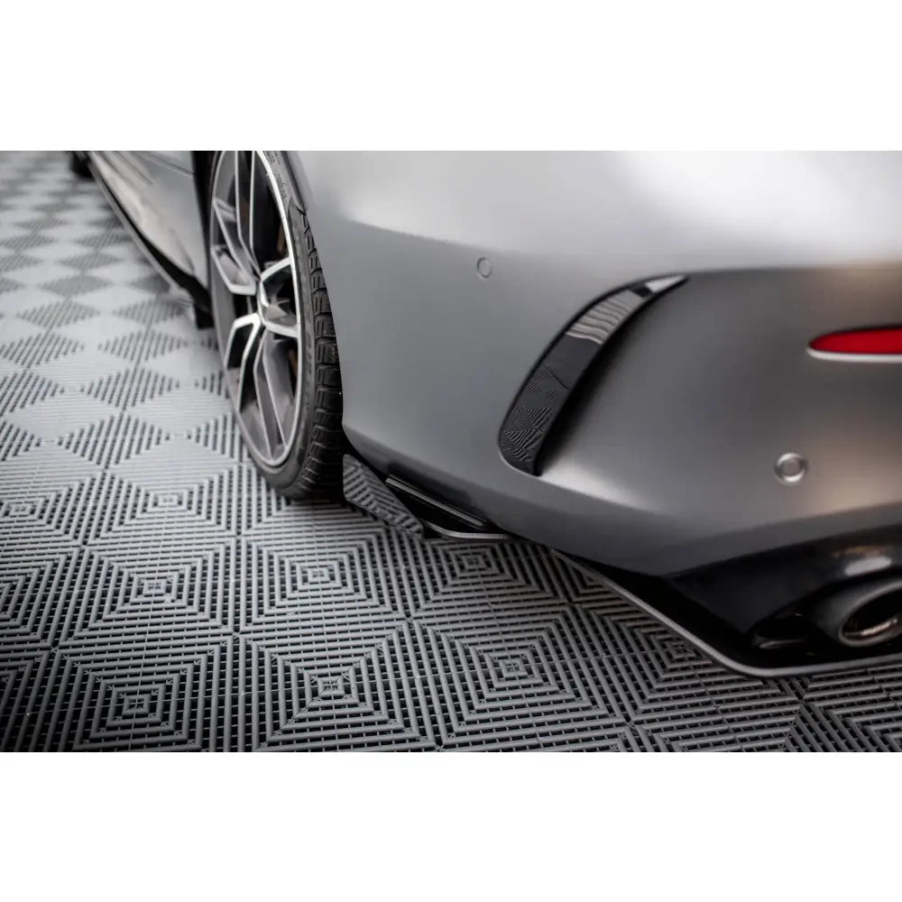 Sidesplittere Street Pro + Flaps Mercedes-amg C43 Coupe C205 Facelift - 4