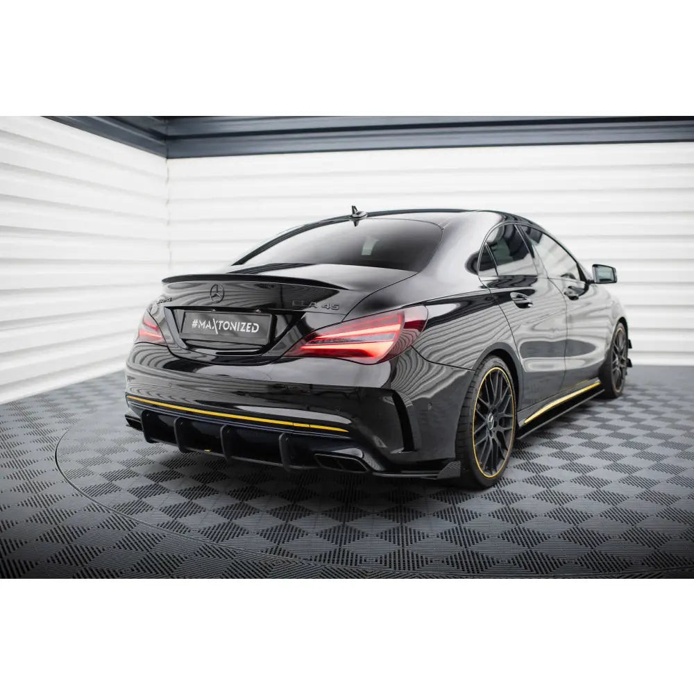 Sidesplittere Street Pro + Flaps Mercedes-amg Cla 45 C117 Facelift - 2