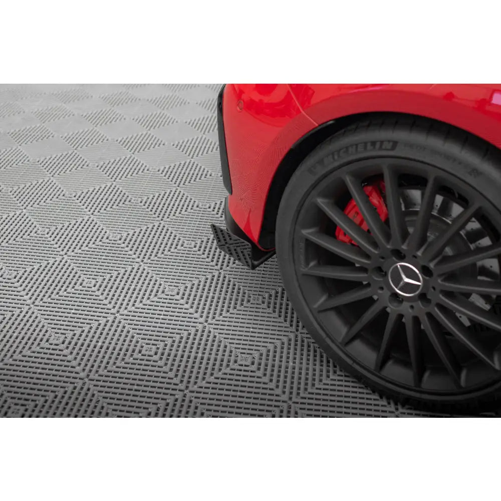 Sidesplittere Street Pro + Flaps Mercedes-benz a 45 Amg W176 Facelift - 3