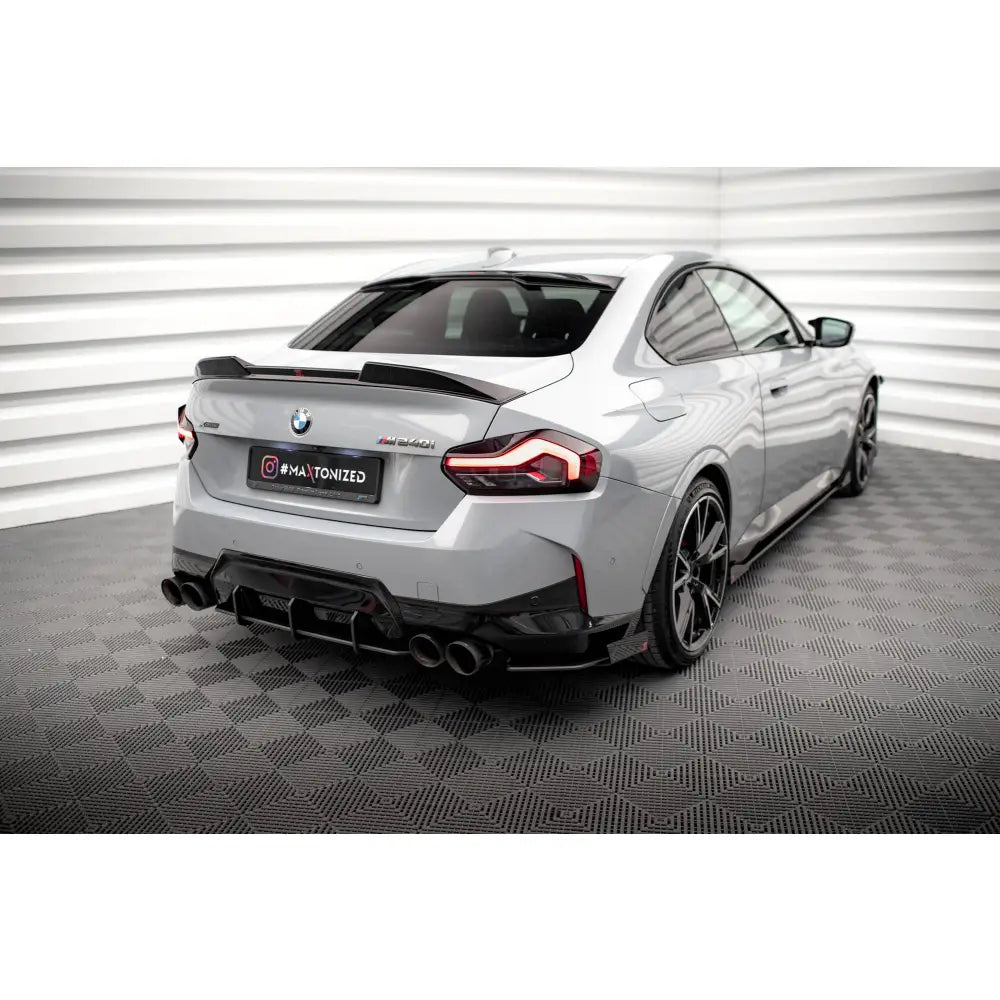 Sidesplittere Street Pro Med Flaps Bmw 2 Coupe M240i G42 - 2