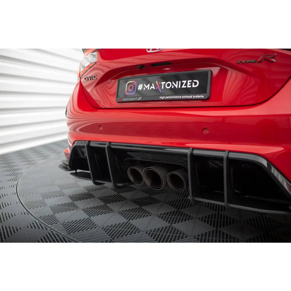 Sidesplittere Street Pro med Flaps Honda Civic Type-r Mk 11