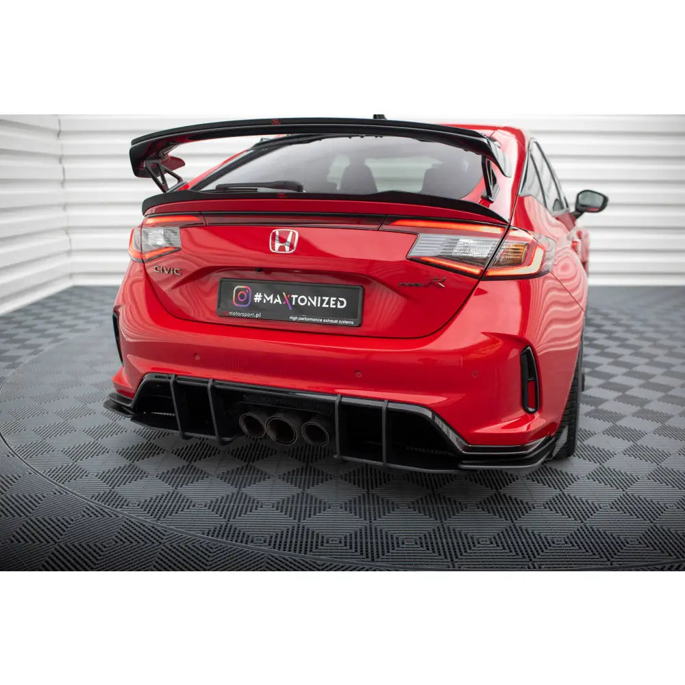 Sidesplittere Street Pro med Flaps Honda Civic Type-r Mk 11