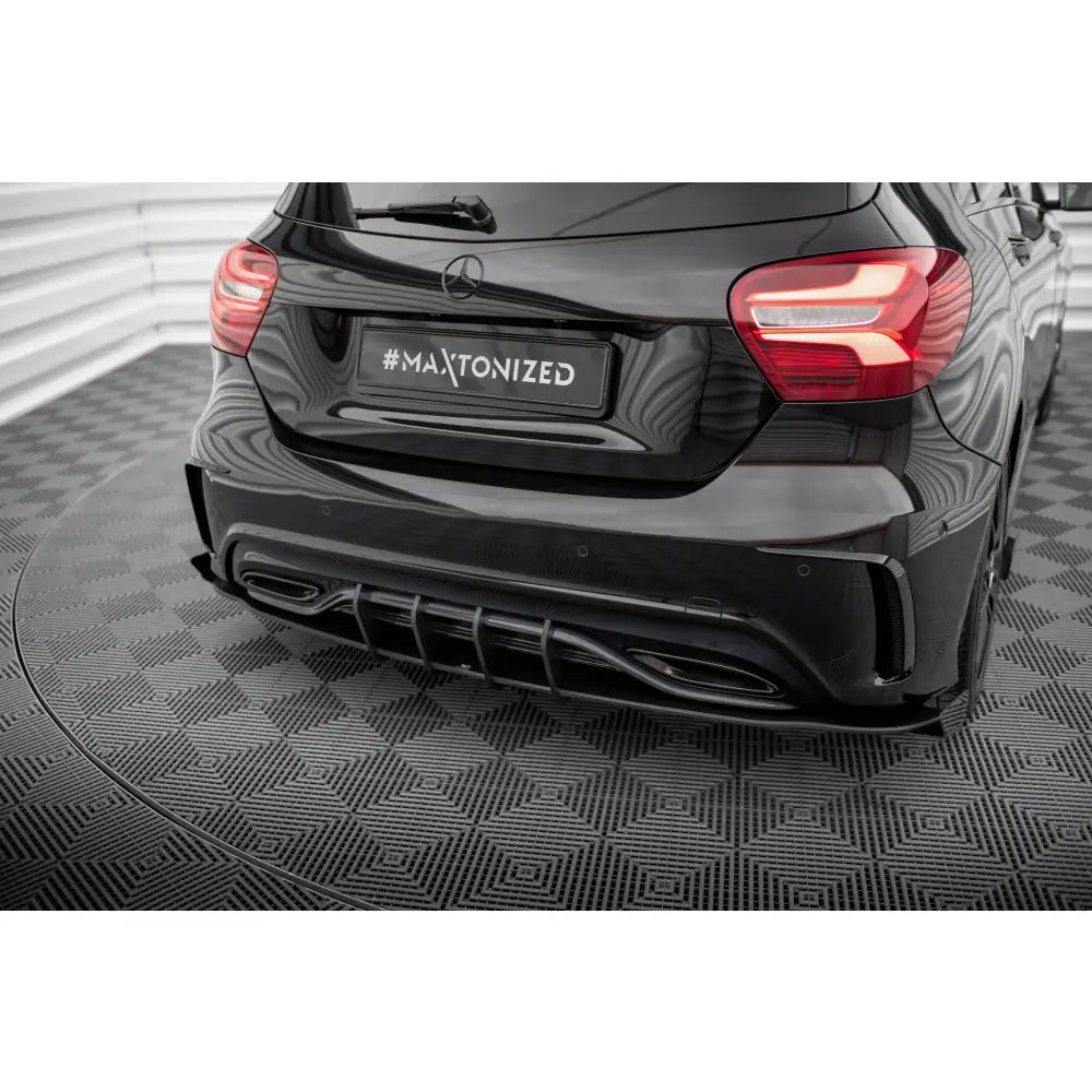 Sidesplittere Street Pro Med Flaps Mercedes-benz a Amg-line W176 Facelift - 4