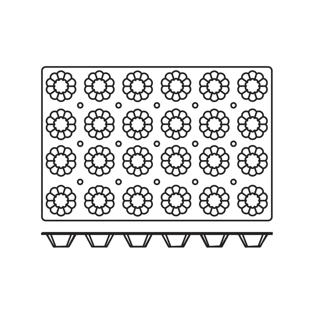 Silikonformer Som Ikke Fester Til Baking Briochette 600x400mm Hendi 676165 - 2