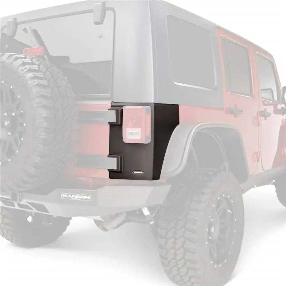 Skjermbeskyttere Tilbake For Bushwacker Hjørner - Jeep Wrangler Jk 4 d 07-18 - 2