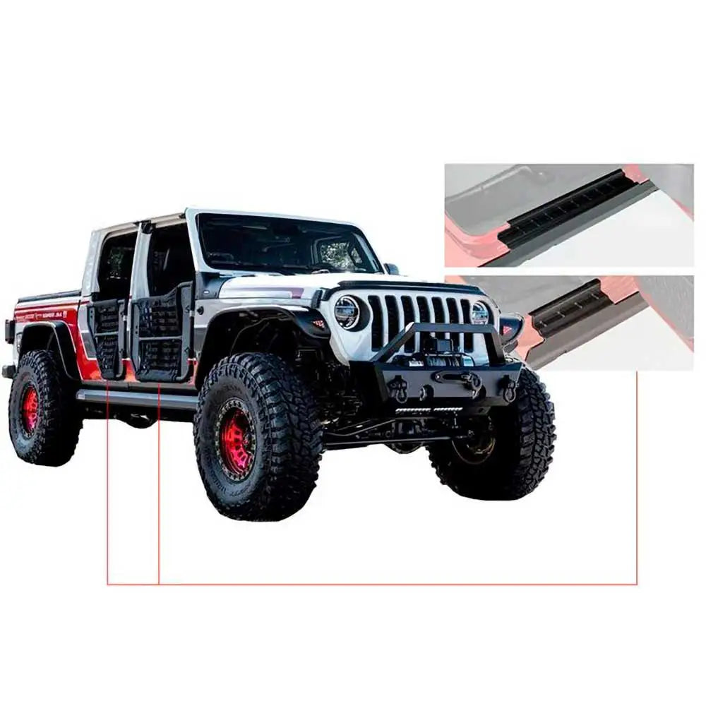 Skjermbreddere Bushwacker Rocker - Jeep Gladiator Jt 20- - 1