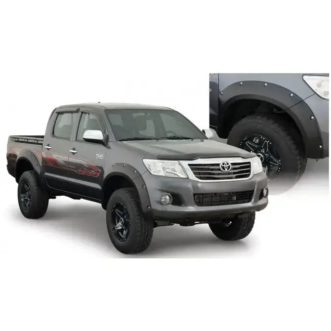 Skjermbreddere Bushwacker - Toyota Hilux 11-14 - 2