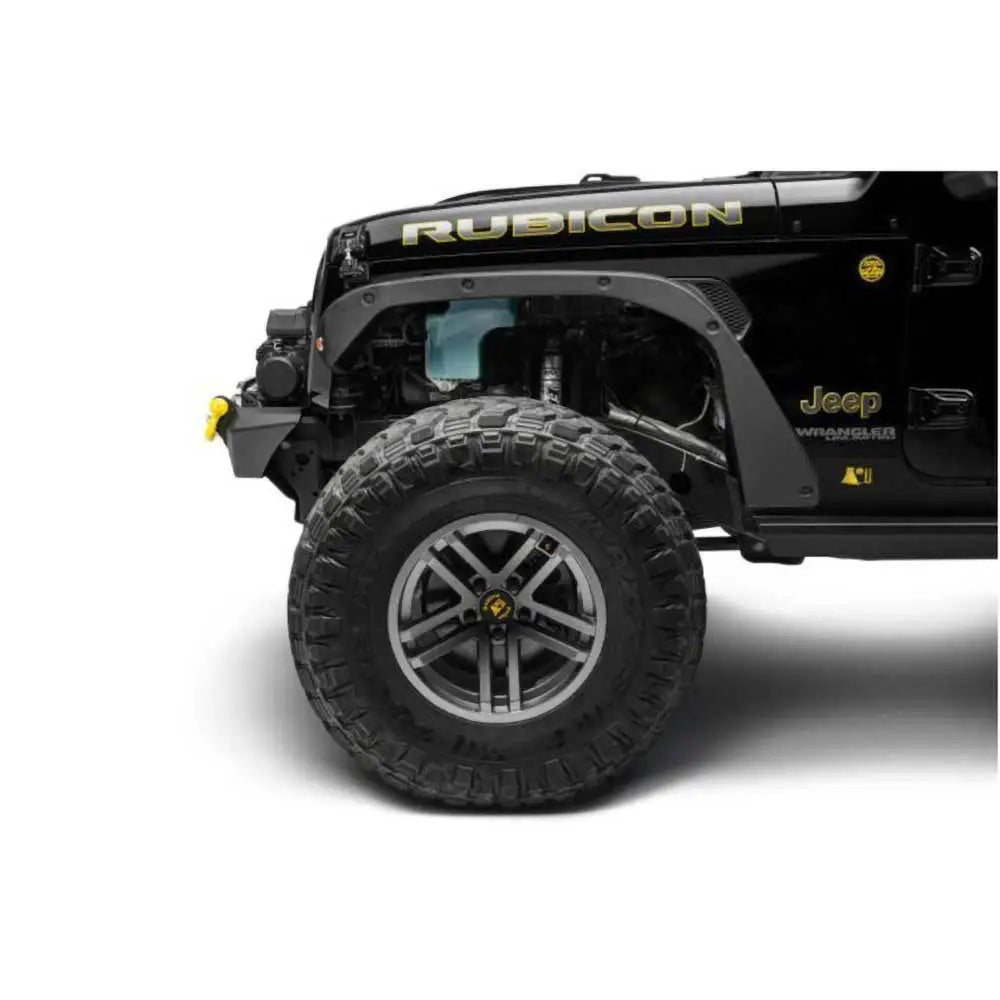 Skjermbreddere For Front- Og Bakskjermer Fra Bushwacker Trail Armor - Jeep Wrangler Jl 2 d 18- - 4