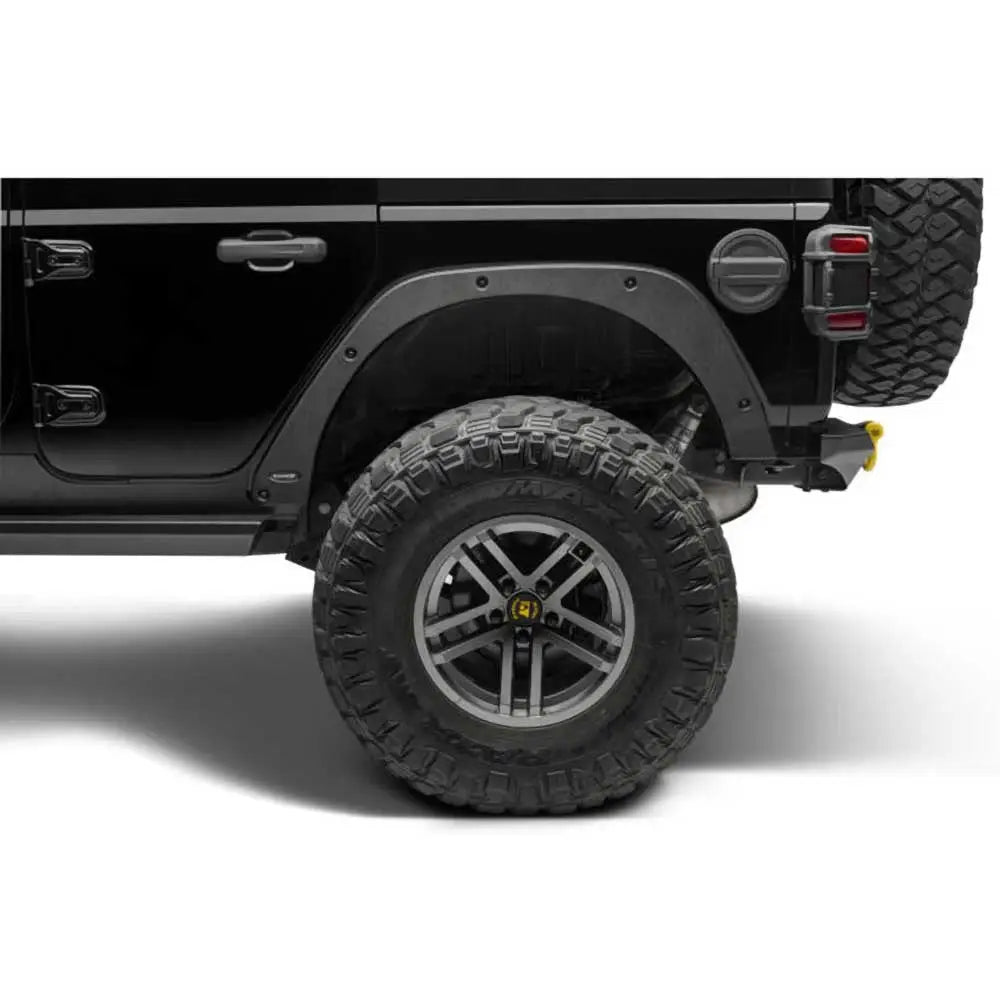 Skjermbreddere For Front- Og Bakskjermer Fra Bushwacker Trail Armor - Jeep Wrangler Jl 2 d 18- - 5