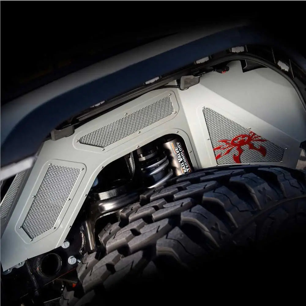 Skjermbreddere Foran Poison Spyder - Jeep Wrangler Jl 4 d 18- - 9