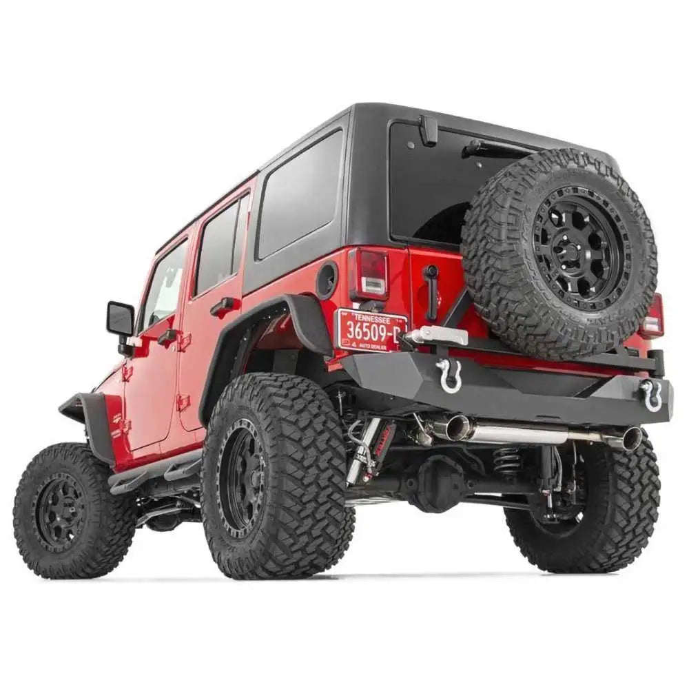 Skjermbreddere Rough Country Flat - Jeep Wrangler Jk 2 d 07-18 - 2