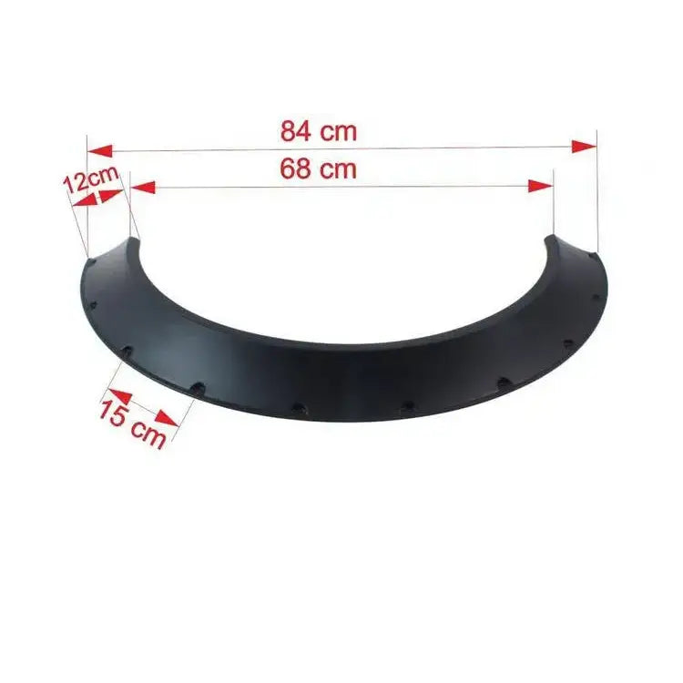 Skjermbreddere Universell Svart 800mm