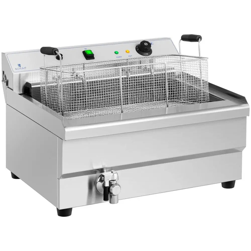 Småkoker For Fisk Pommes Frites Med Dryppskuffe 9000 w 30 l 400 v - 4