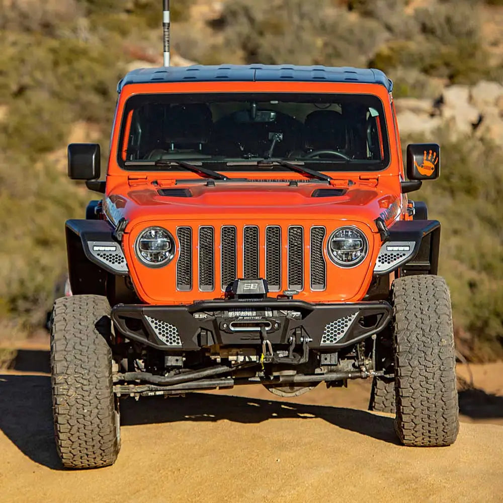 Smittybilt Apollo Stålfront Bumper - Jeep Wrangler Jk 2 d 07-18 - 16