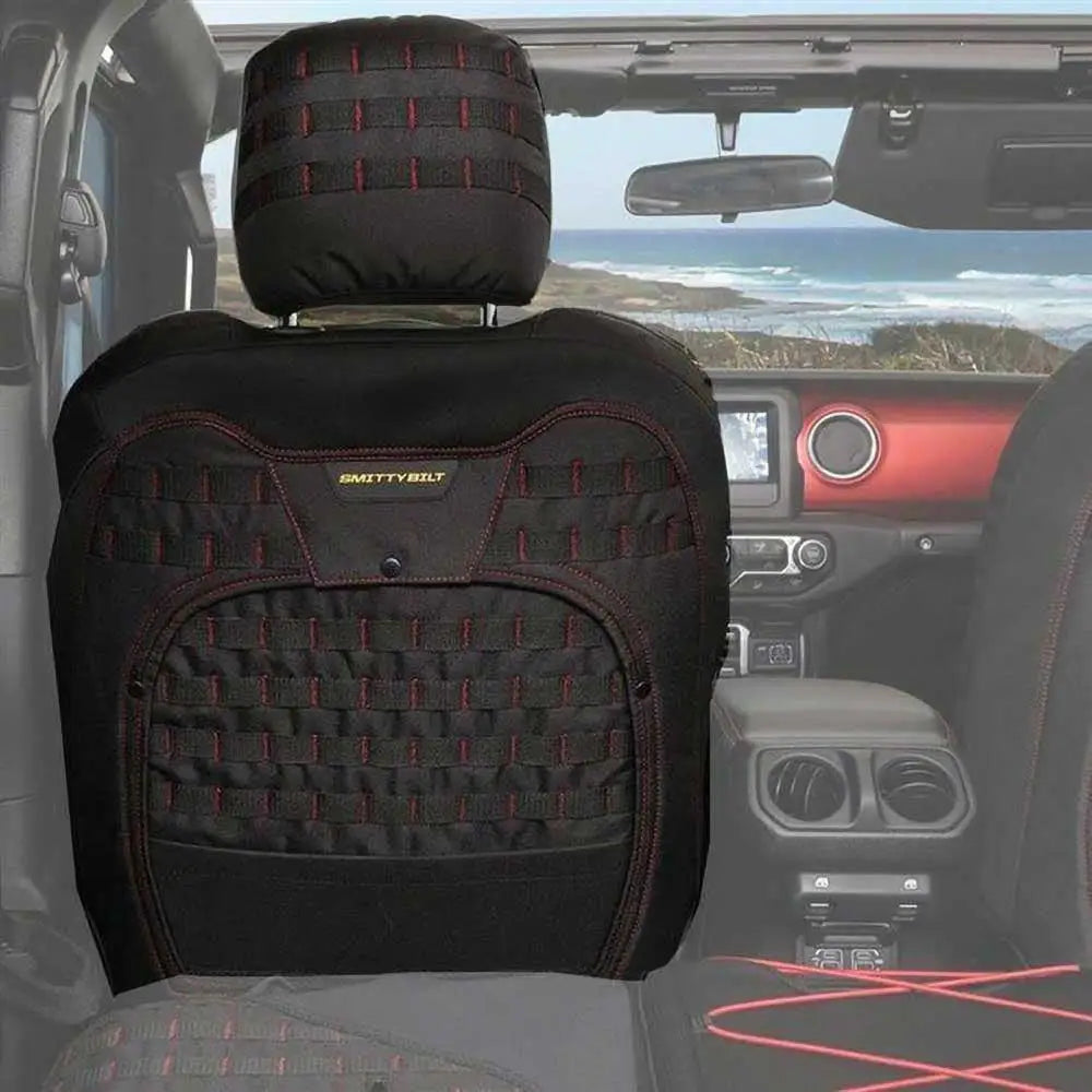 Smittybilt Custom Fit G.e.a.r. Gen2 Front Seat Covers - Jeep Wrangler Jk 2 d 07-18 - 1