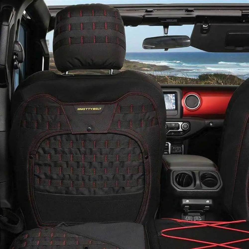 Smittybilt Custom Fit G.e.a.r. Gen2 Front Seat Covers - Jeep Wrangler Jk 2 d 07-18 - 2