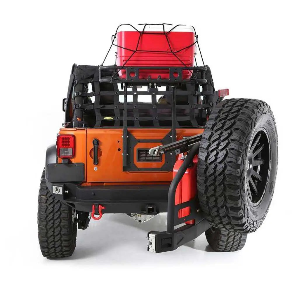 Smittybilt Defender Bakmontert Bagasjeboks - Jeep Wrangler Jk 2 d 07-18 - 6