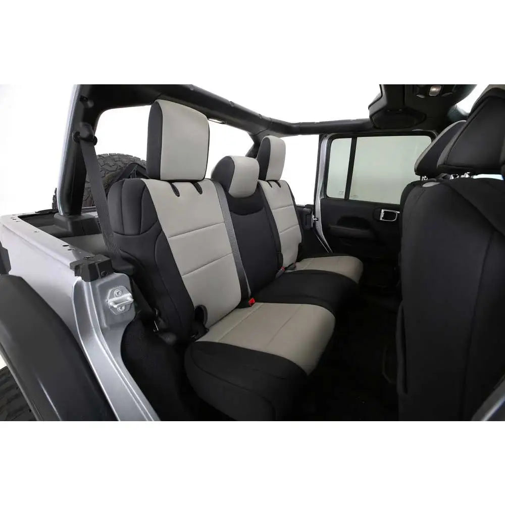 Smittybilt Jeep Wrangler Jl 4 d 18- Setetrekk i Neopren Charcoal - 11