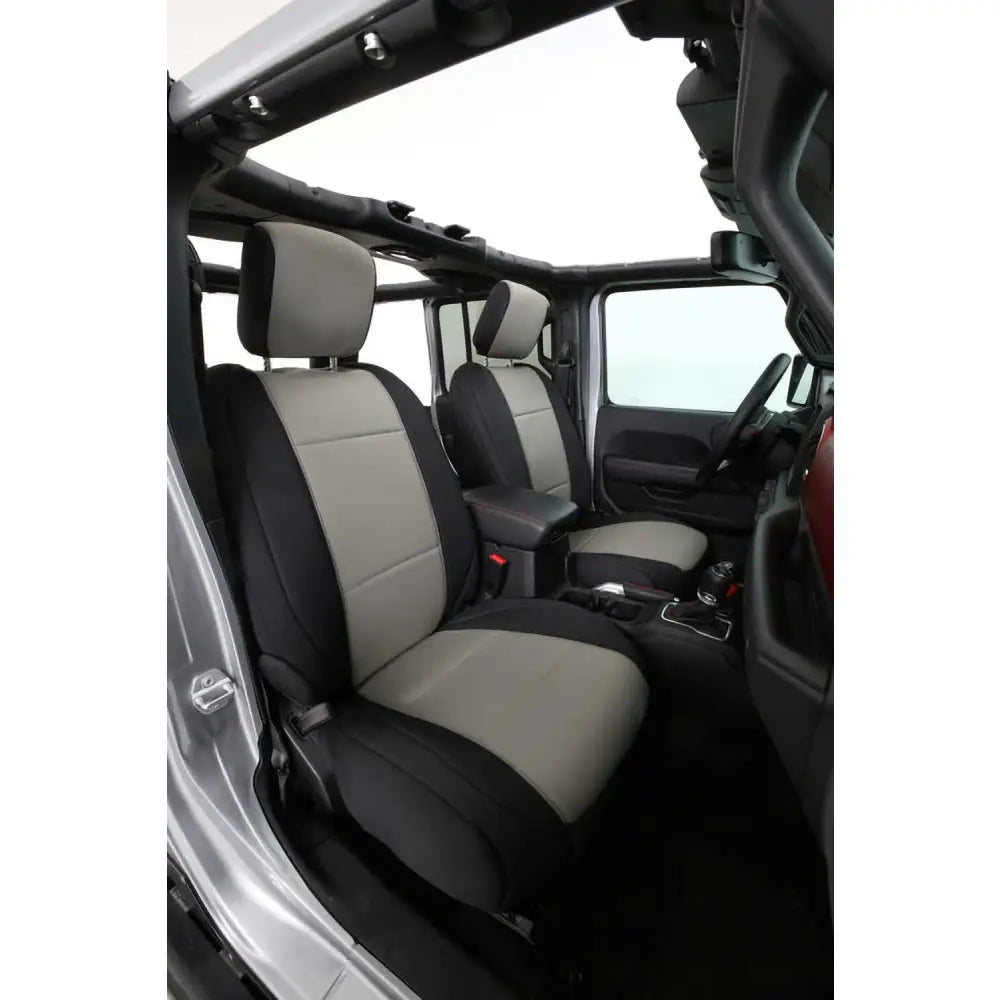 Smittybilt Jeep Wrangler Jl 4 d 18- Setetrekk i Neopren Charcoal - 12