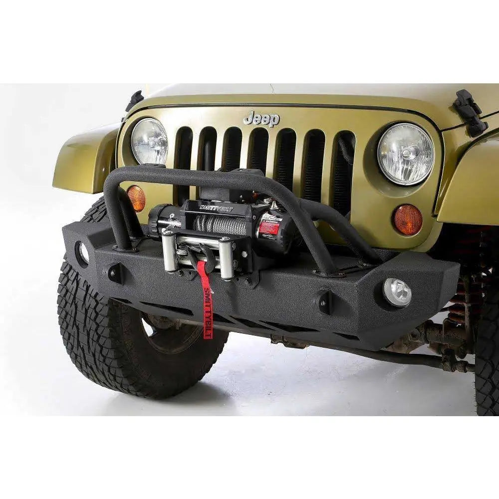 Smittybilt Src Carbine Stål Støtfanger Foran - Jeep Wrangler Jk 4 d 07-18