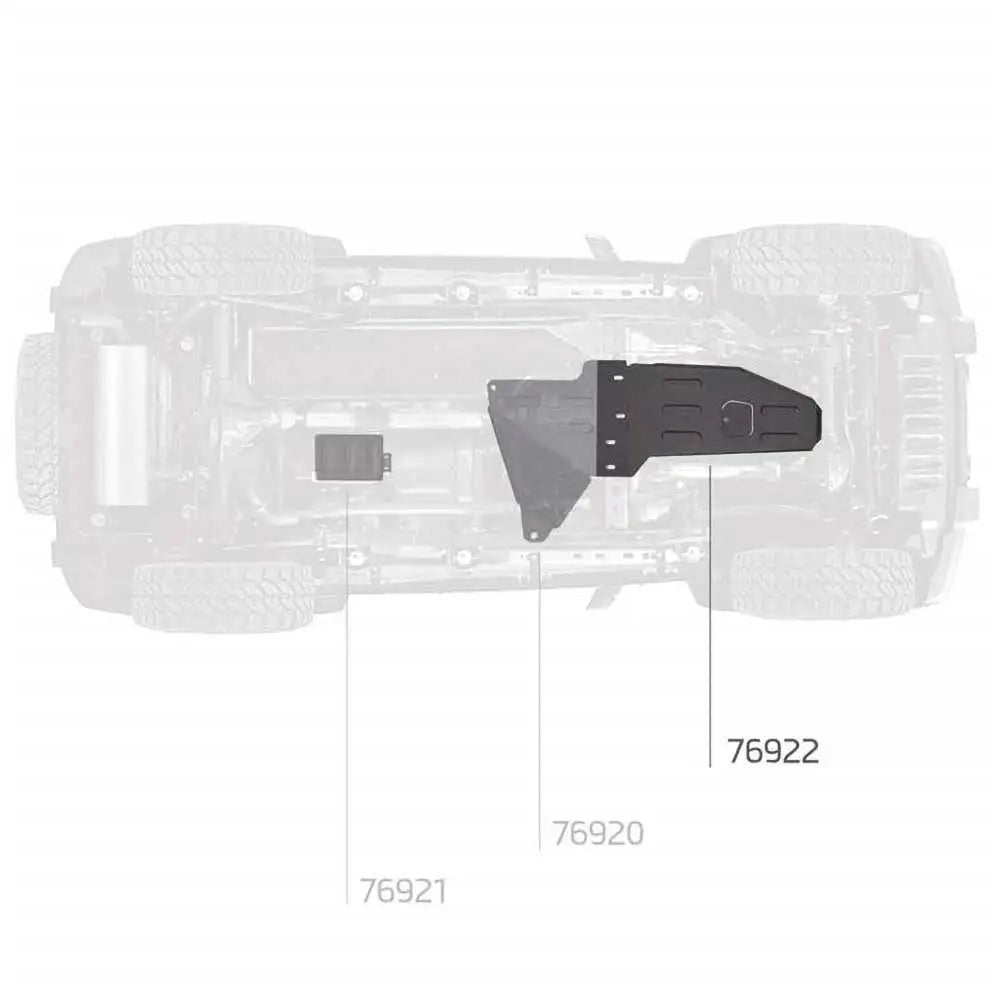 Smittybilt Xrc Motor Og Girkassebeskyttelse - Jeep Wrangler Jk 2 d 07-18 - 4