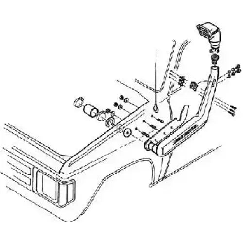 Snorkel - Toyota Hilux 65 83-88 2,4 Diesel; 2,0; 2,2 Bensin