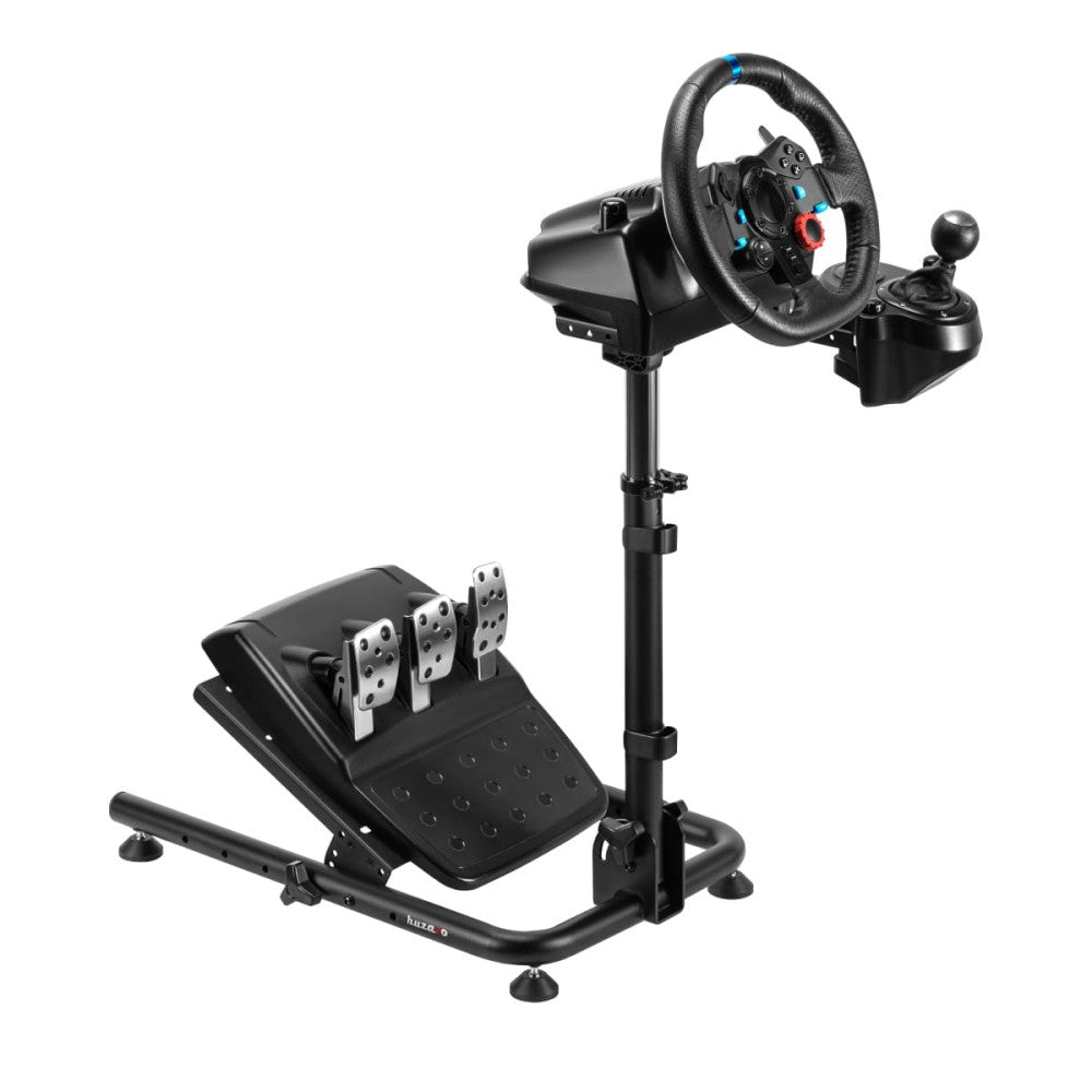 Huzaro Speed 2.0 rattstativ sim racing svart stål – frontvisning