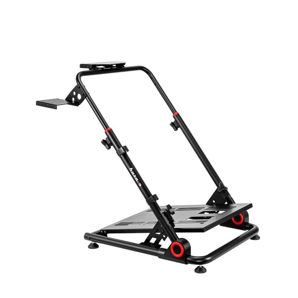 Huzaro Speed 3.0 rattstativ sim racing rødt stål – frontvisning