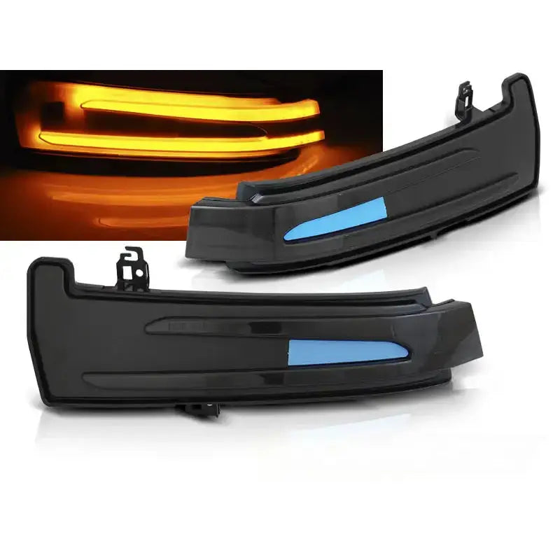 Speil Blinklys Mercedes W204 / W212 / W176 / W221 / W166 / X204 Smoke Led - 1