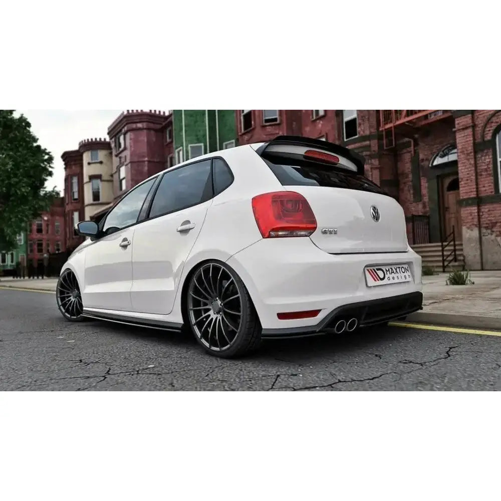 Splitter Bak Vw Polo Mk5 Gti Facelift (med En Finne) - 2